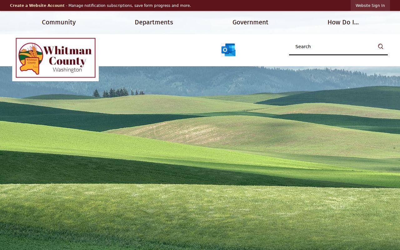 Whitman County criminal history government records page